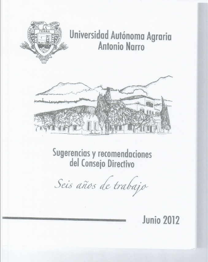 6 años de Trabajo- Sugerencias y Recomendaciones 2012